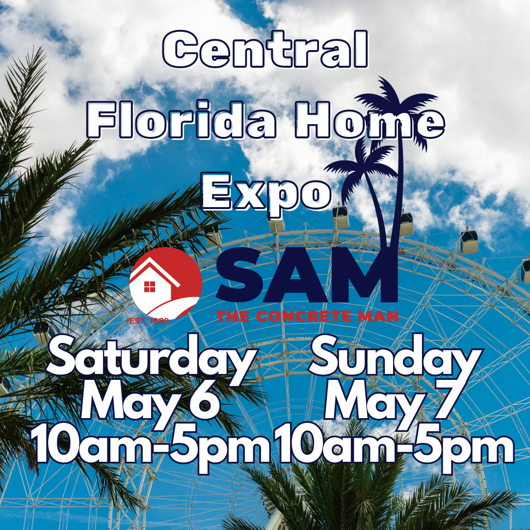 Central Florida Home Expo Sam The Concrete Man North Orlando
